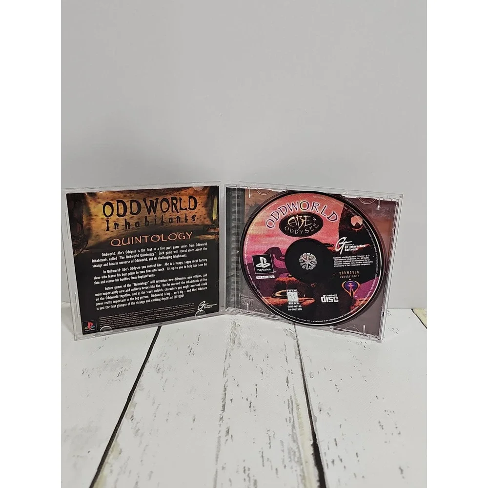Oddworld-Abe's Oddyssee - Sony PlayStation 1